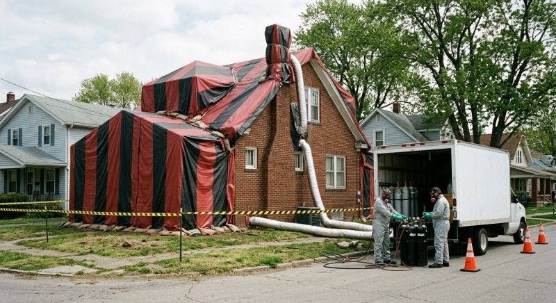 Roach Fumigation in Fredericksburg, VA